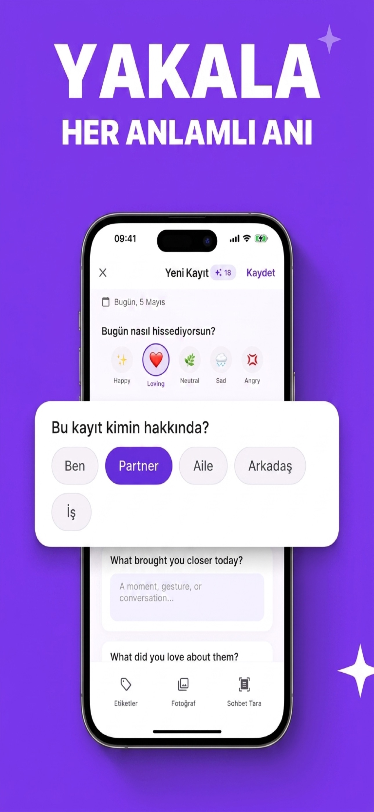 Sonder'da anlamlı bir anı yakala