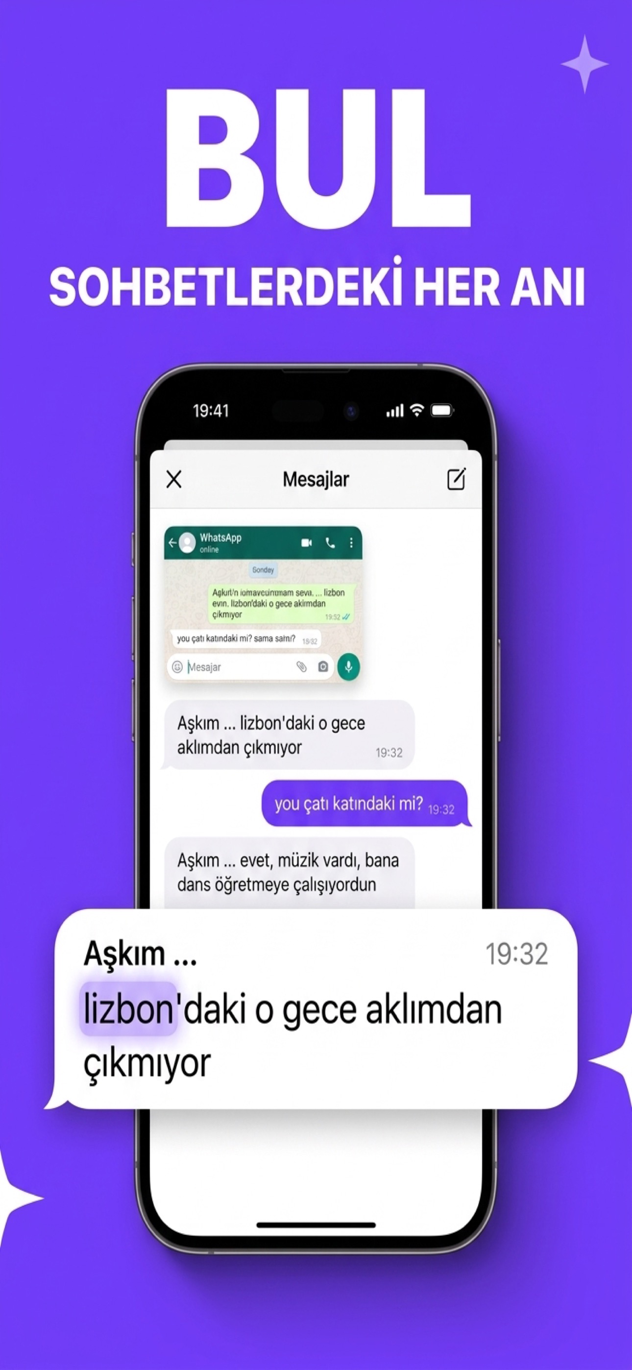 Akıllı arama ile her anı bul