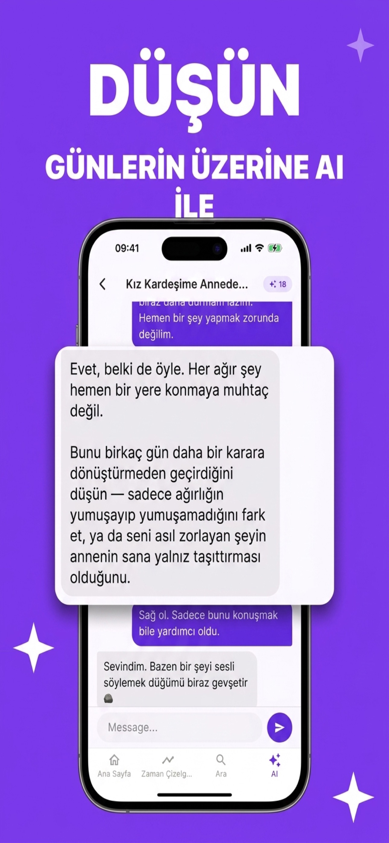 Yapay zeka yoldaşınla düşün